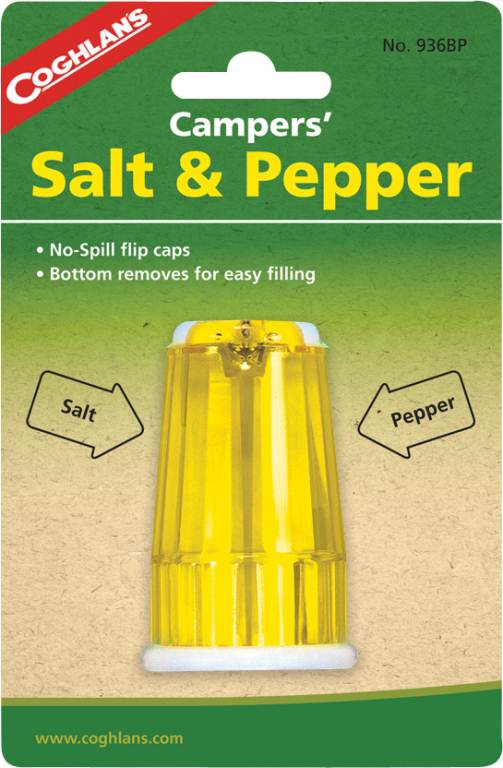 Camper's Salt & Pepper Shaker