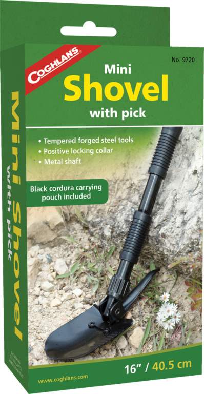 Mini Shovel with Pick