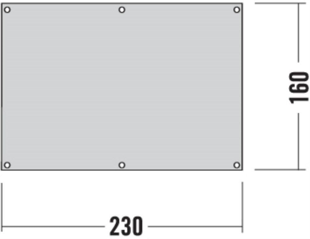 Tent Ground Sheet (230 x 160cm)