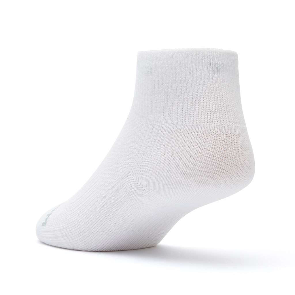 Coolmesh II - Quarter Socks - White