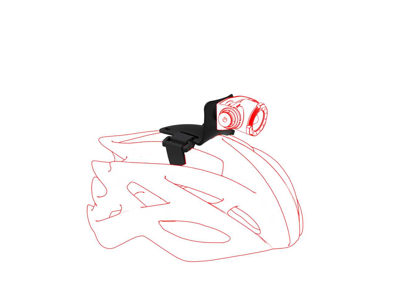 Ledlenser Helmet Connecting Kit H