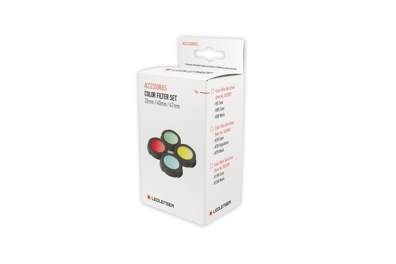 Ledlenser Colour Filter Sets for P & H Series
