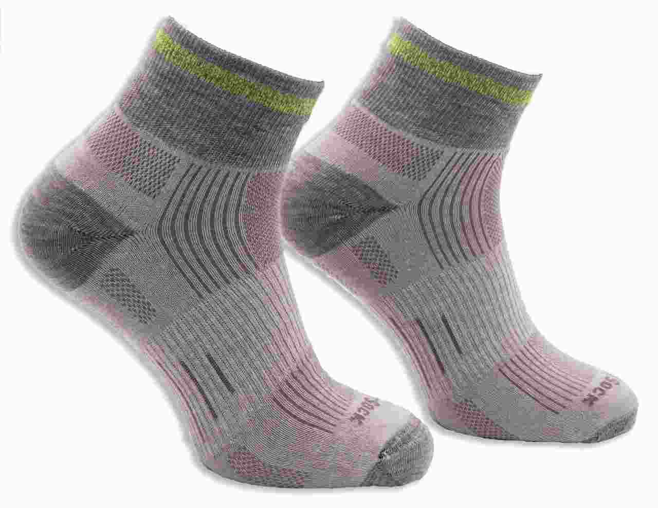 Run Reflective - Quarter Socks - Light Grey
