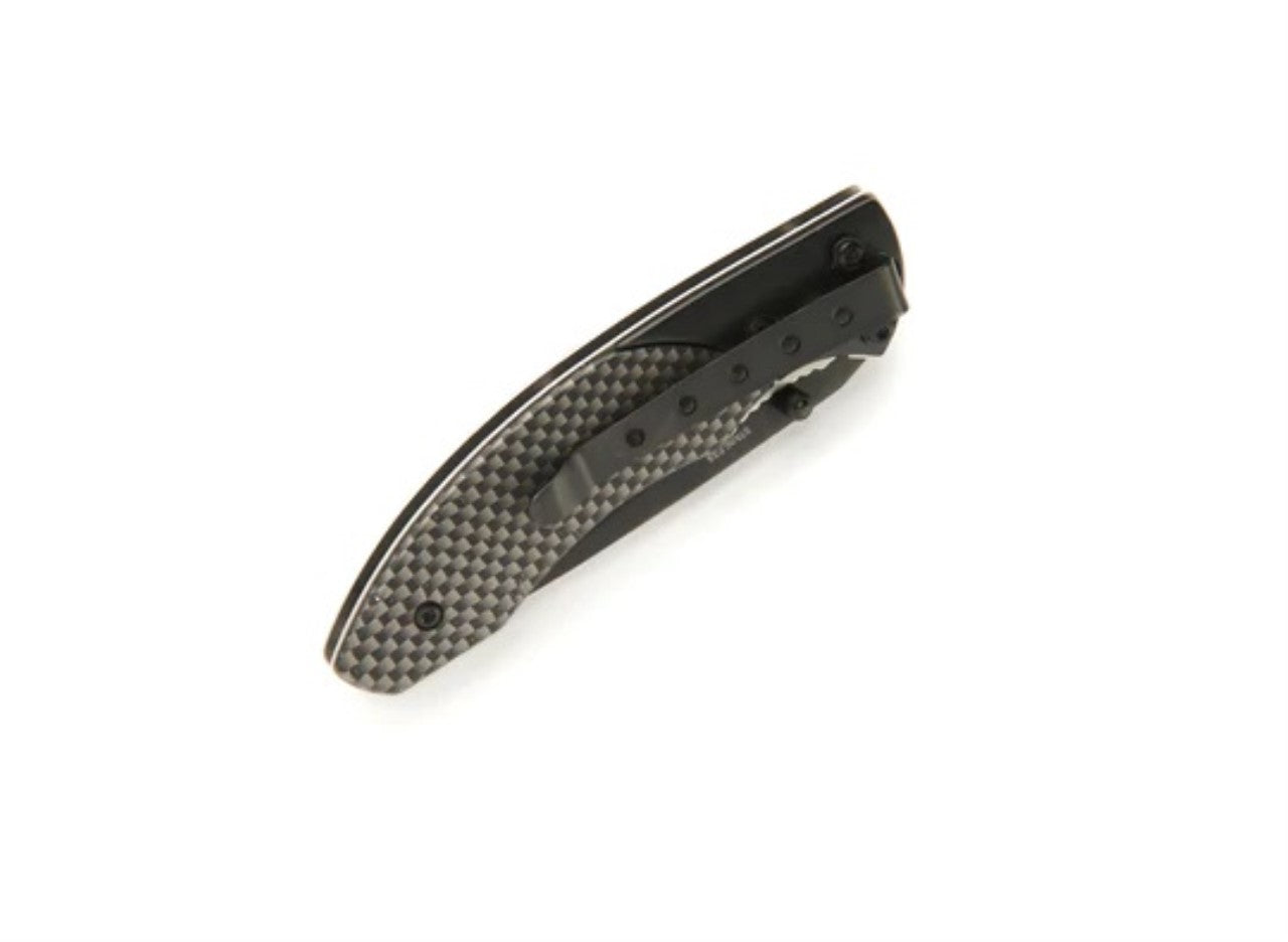 Lock Knife Carbon Fibre Pattern - 2.75"