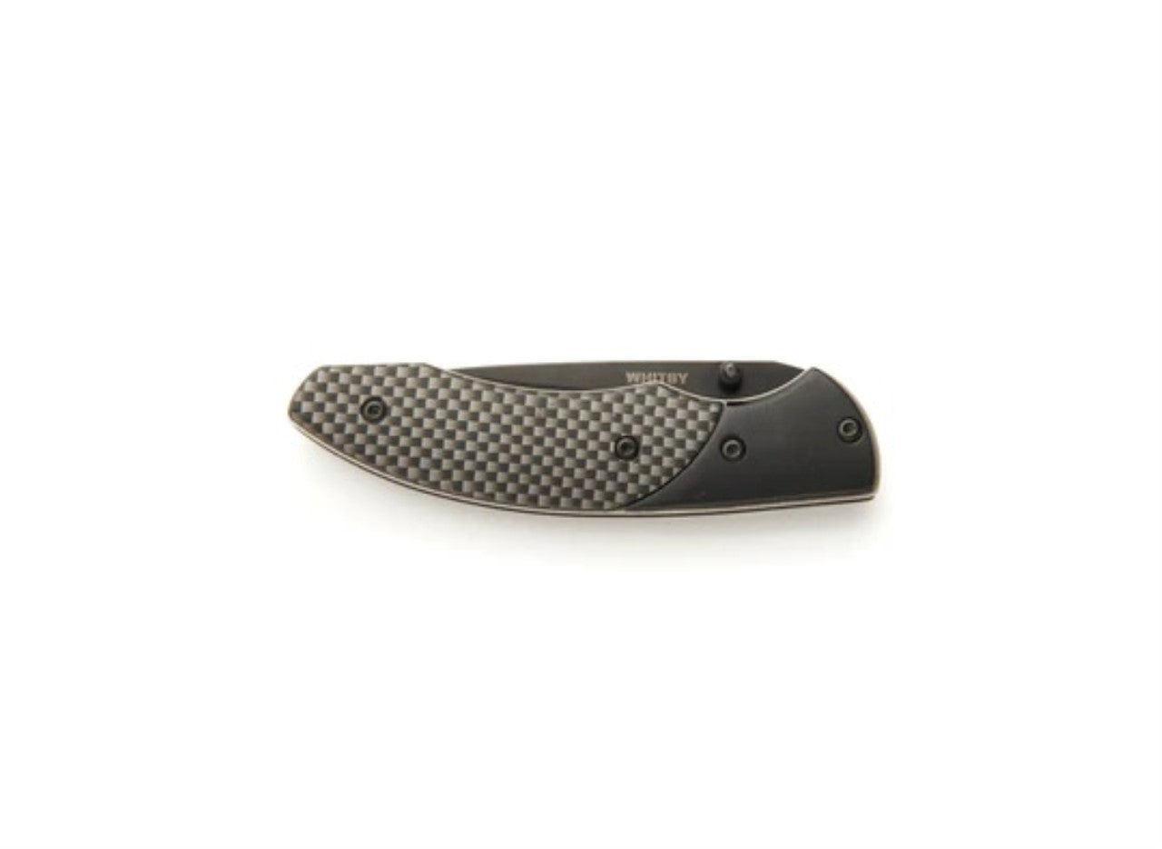 Lock Knife Carbon Fibre Pattern - 2.75"