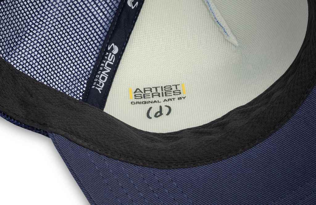 Artist Series Trucker Cap (Into The Blue)