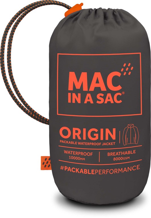 Origin 2 Packable Jacket (charcoal)