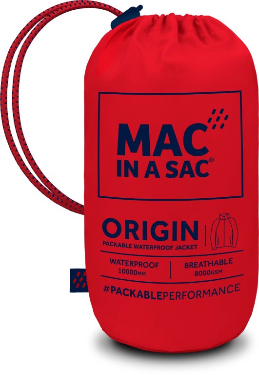 Origin 2 Packable Jacket (red)