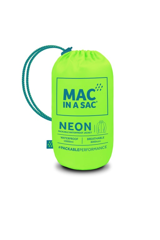 Neon 2 Packable Jacket (neon green)