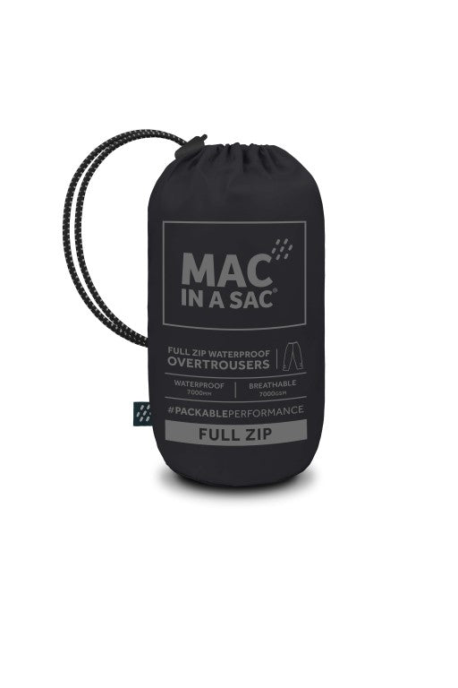 Full Zip Packable Overpants (black)