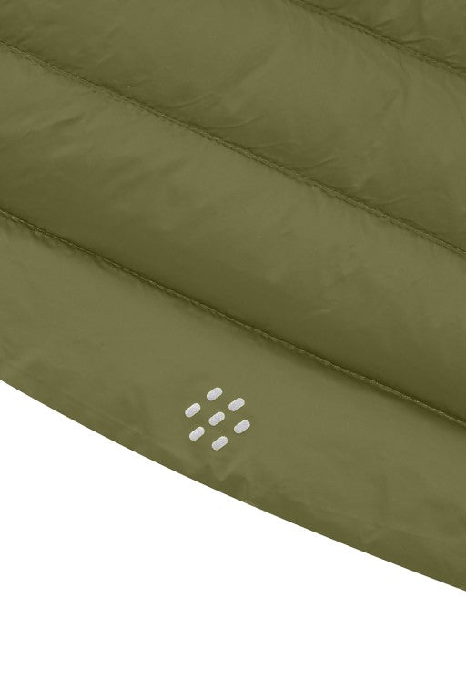 Mens Alpine Packable Down Vest (khaki)