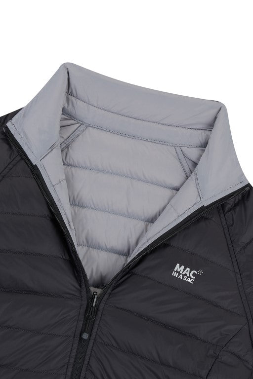 Ladies Polar Reversible Down Jacket (black/grey)