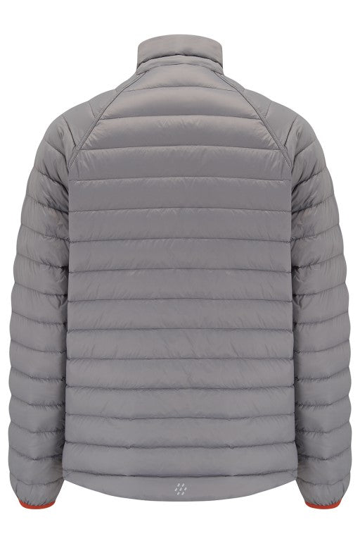 Mens Polar Reversible Down Jacket (orange/grey)