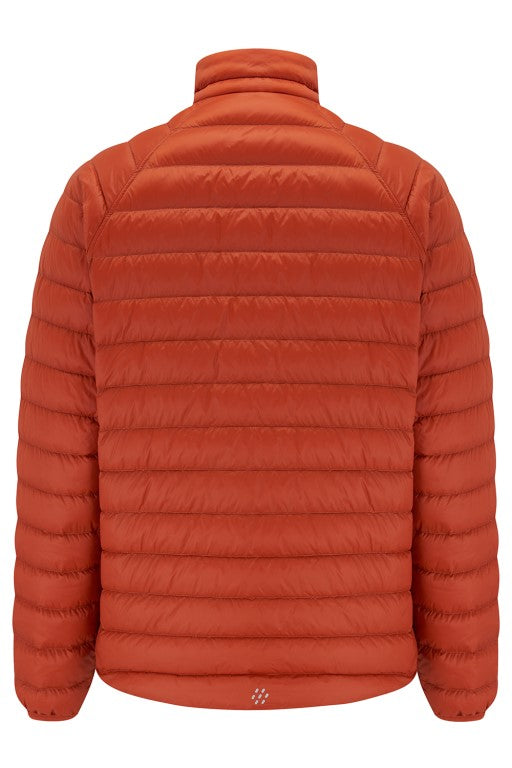 Mens Polar Reversible Down Jacket (orange/grey)