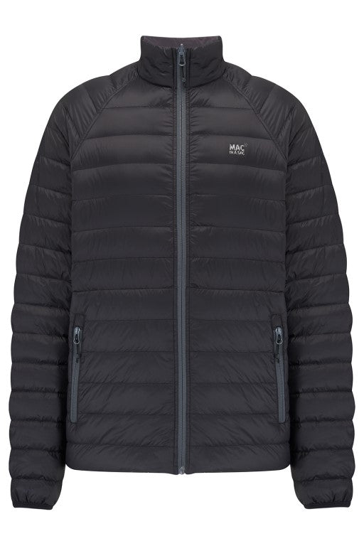 Mens Polar Reversible Down Jacket (black/charcoal)