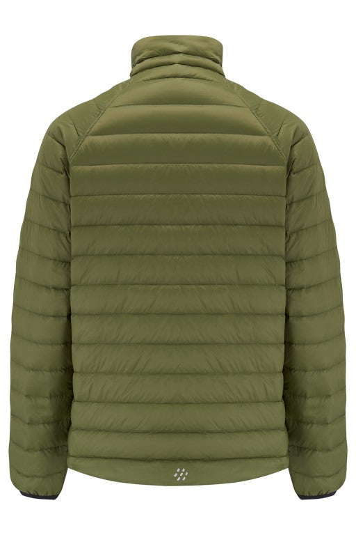 Mens Polar Reversible Down Jacket (khaki/black)