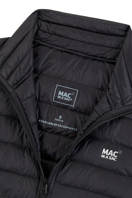 Mens Alpine Packable Down Vest (black)
