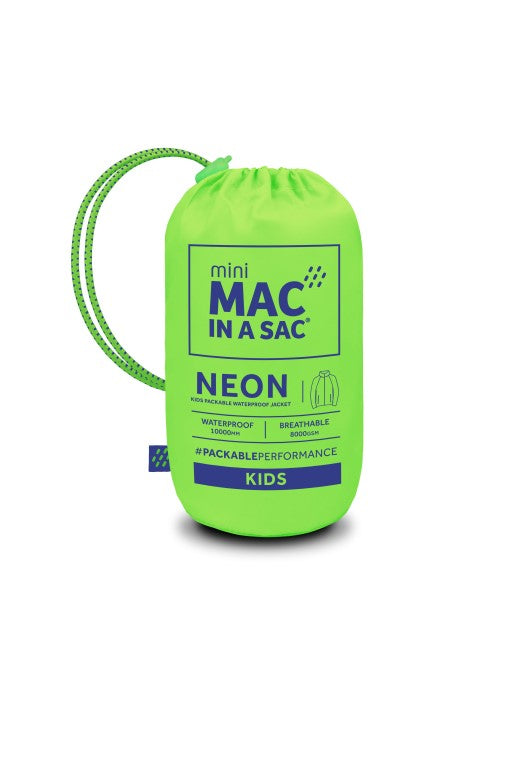 Mini Neon 2 Packable Jacket (neon green)
