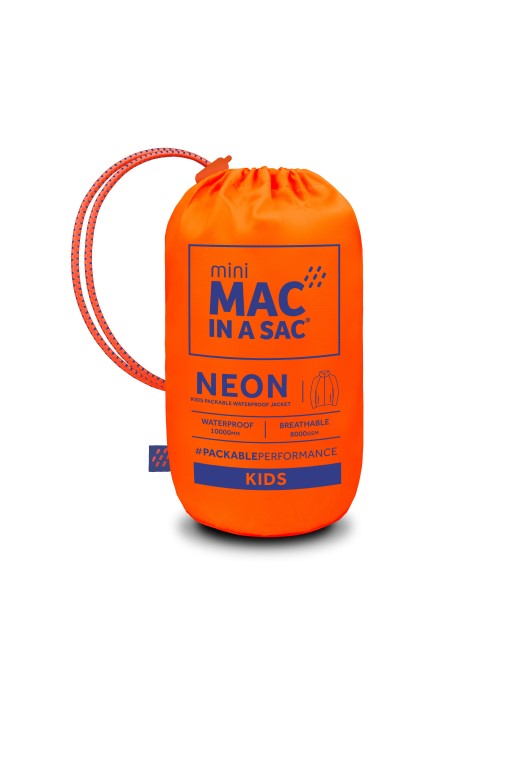 Mini Neon 2 Packable Jacket (neon orange)