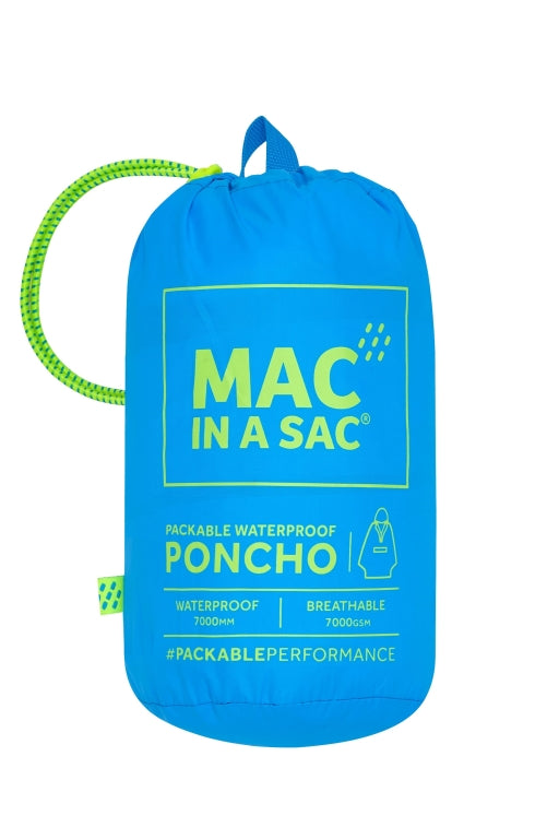 Origin 2 Poncho (neon blue)