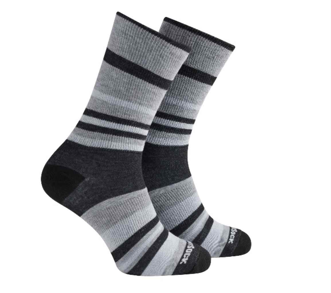 Eco Explore - Crew Socks (black stripe) #S