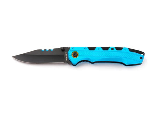 Liner Lock Knife - Blue Handle - 3.25"