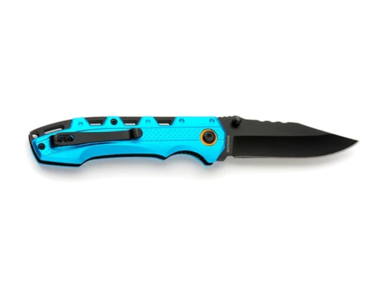 Liner Lock Knife - Blue Handle - 3.25"