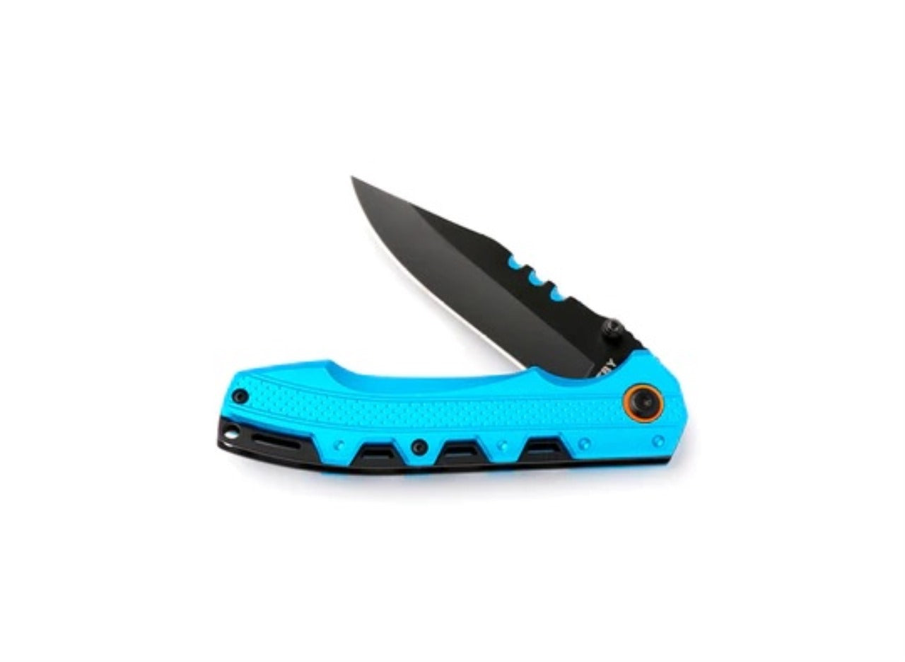 Liner Lock Knife - Blue Handle - 3.25"