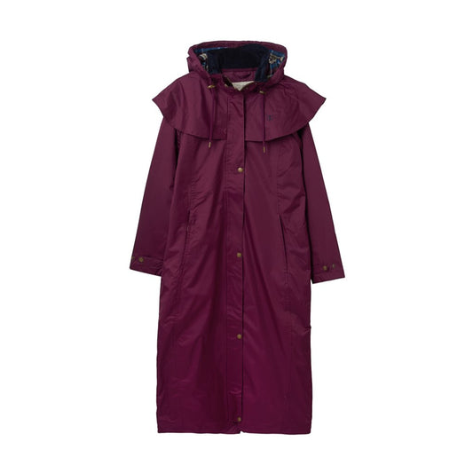 Ladies Outback Coat full length (plum)