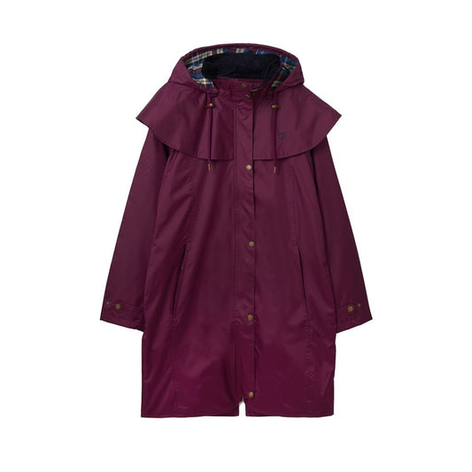 Ladies Outrider Coat 3/4 length (plum)