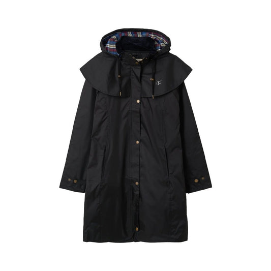 Ladies Outrider Coat 3/4 length (black)