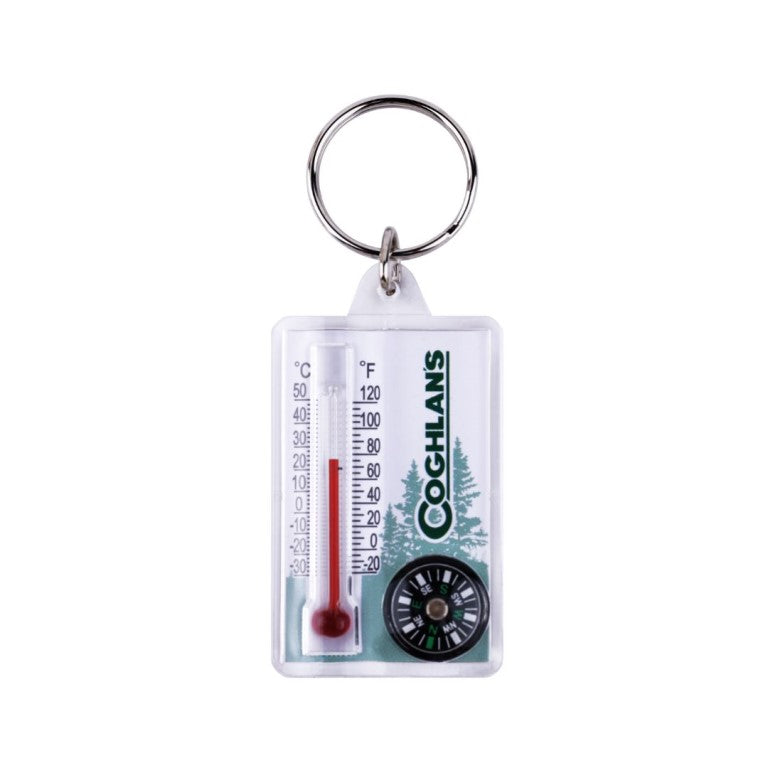 Zipper Thermometer/Compass