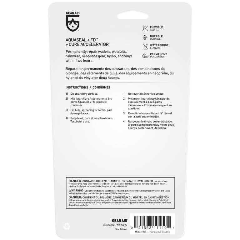 Gear Aid Aquaseal FD Adhesive and Accelerator