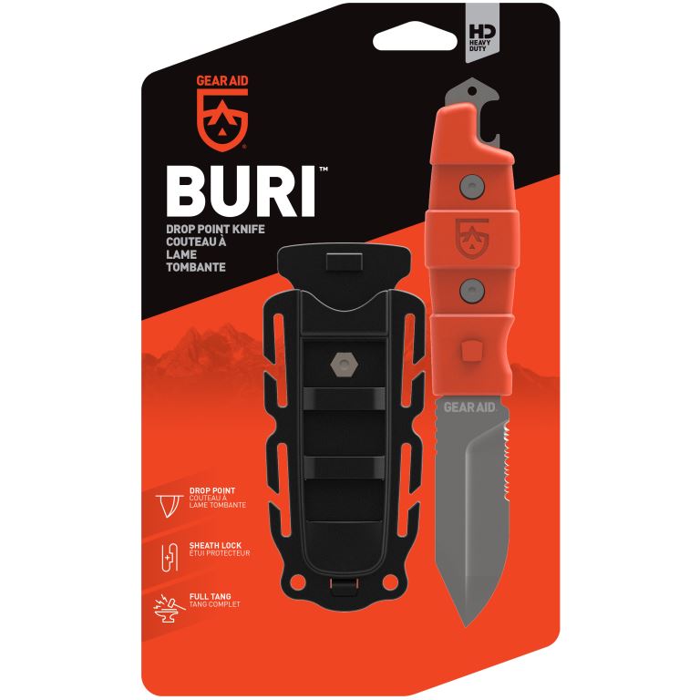 Gear Aid Buri Drop Point Knife