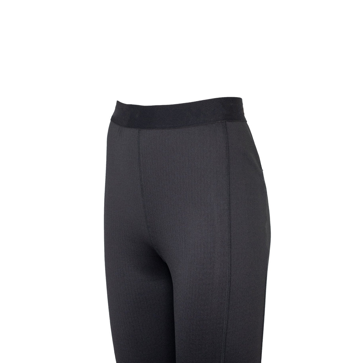 Three quarter view of the top of Domex Thermalayer Women's Pant (black) | GENERAL