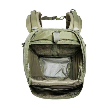 Overhead shot of main compartment of Tasmanian Tiger 30 L Companion - Olive | TT7331.331