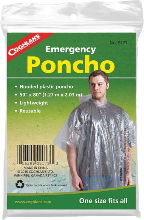Emergency Poncho (clear)