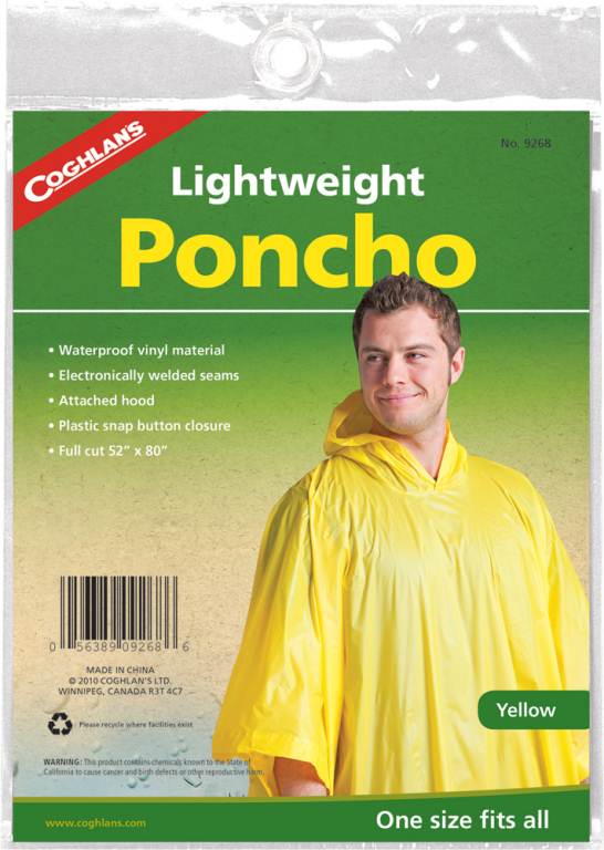Poncho (yellow)