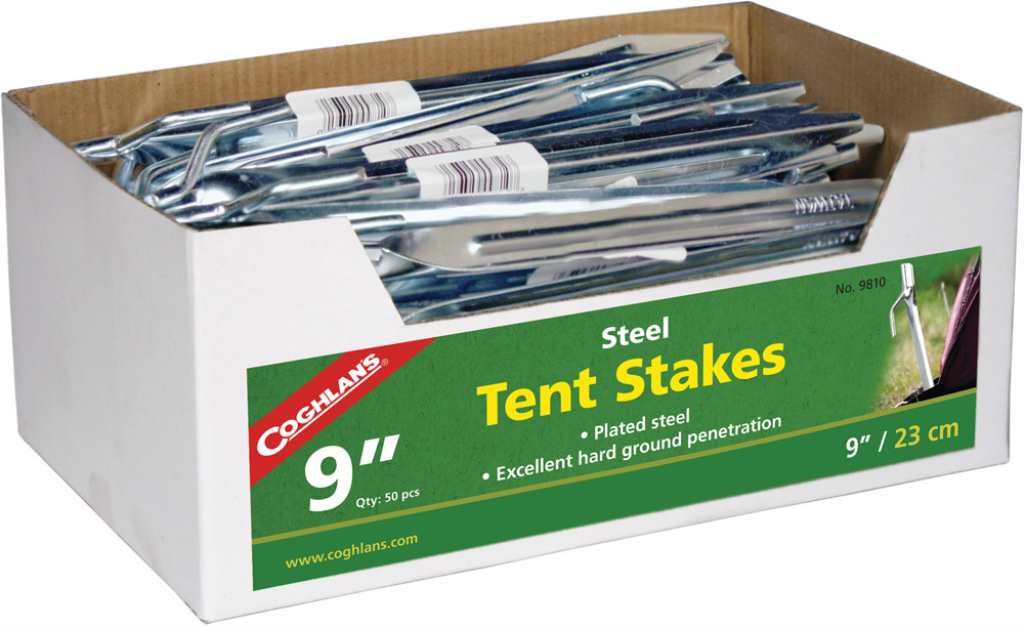 Steel Tent Pegs