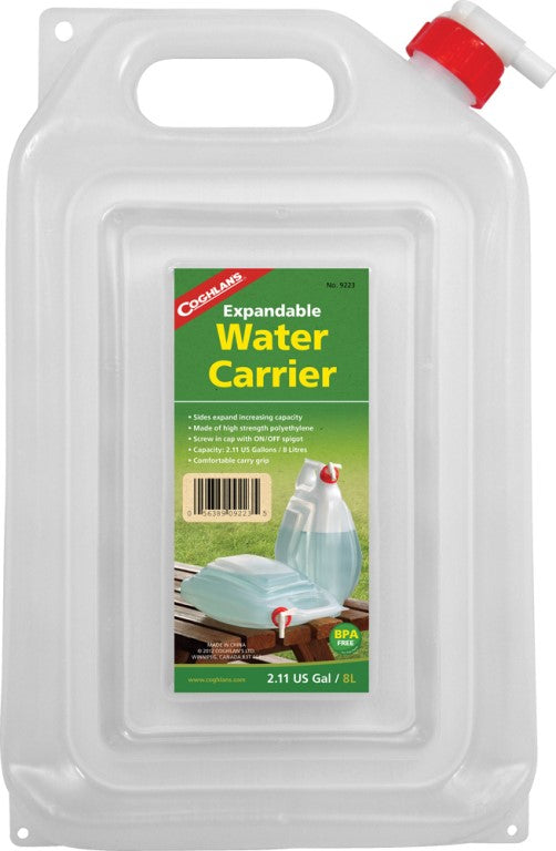 Expandable Water Carrier