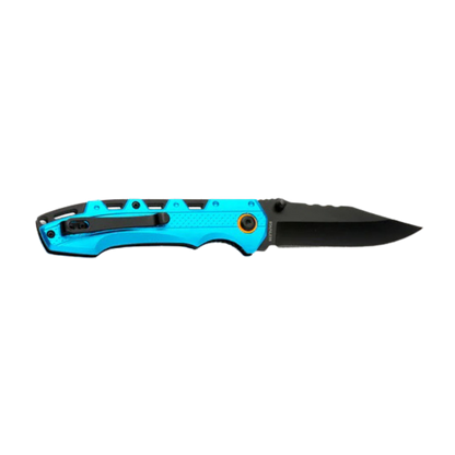 Liner Lock Knife - Blue Handle - 3.25"