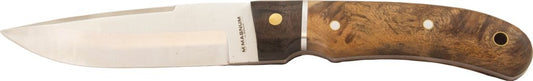 Pakkawood/Burlwood Sheath Knife - 4.5"