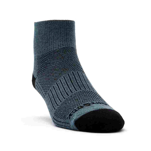 Coolmesh II - Quarter Socks - Grey/Black