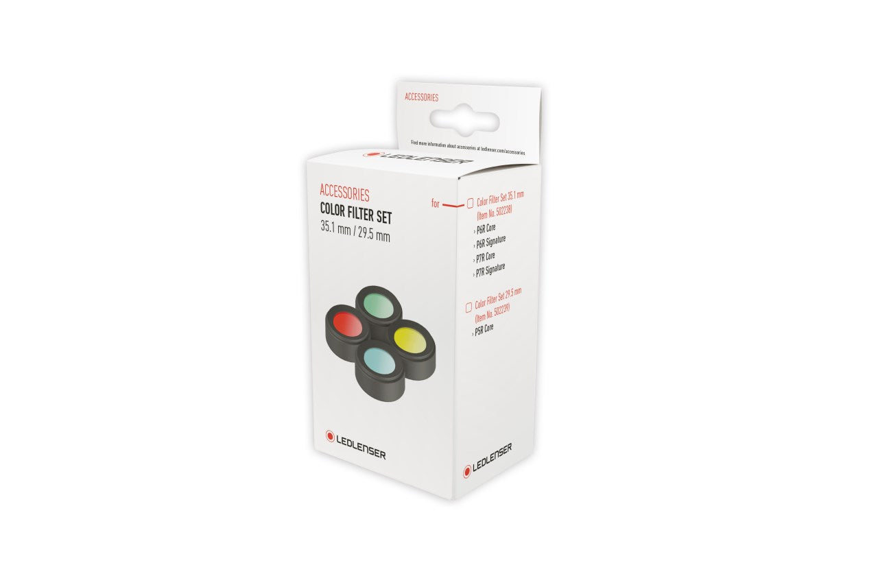 Ledlenser Colour Filter Sets for P & H Series