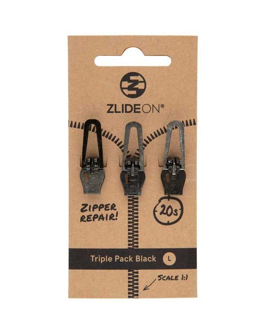 ZlideOn Triple Pack Zipper