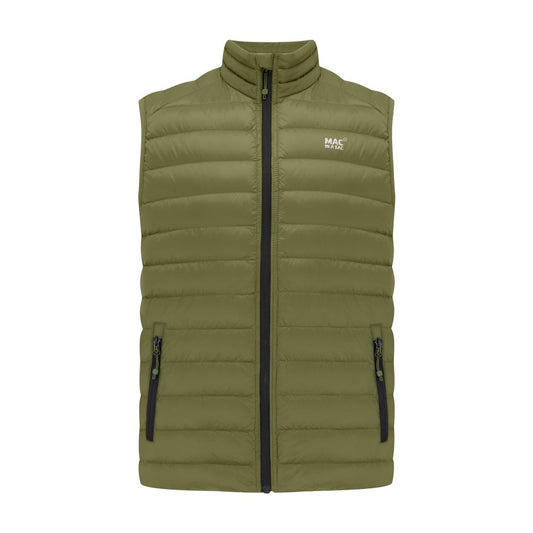 Mens Alpine Packable Down Vest (khaki)