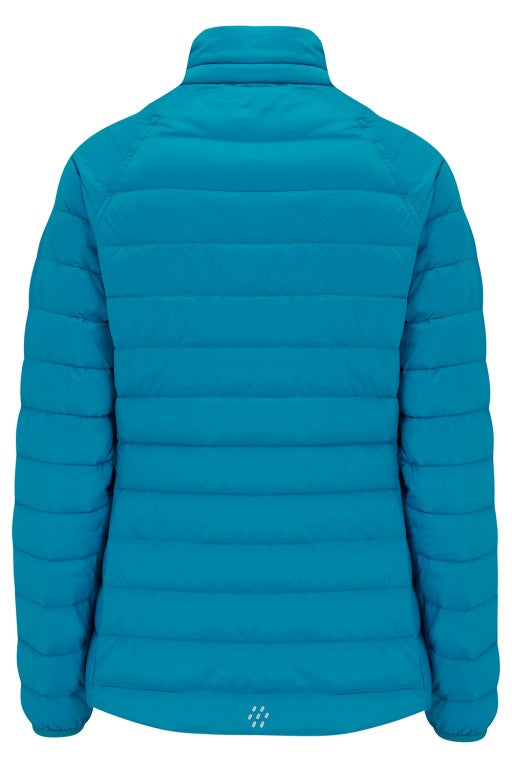 Ladies Polar Reversible Down Jacket (petrol/grey)