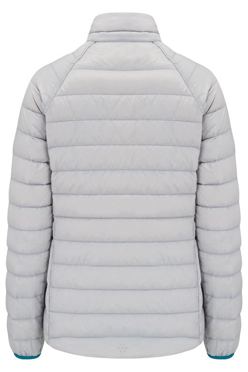 Ladies Polar Reversible Down Jacket (petrol/grey)