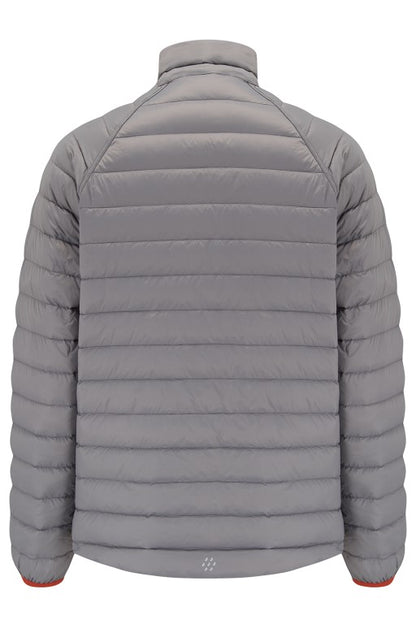 Men's Polar Reversible Down Jacket (orange/grey)