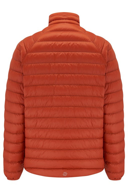 Men's Polar Reversible Down Jacket (orange/grey)